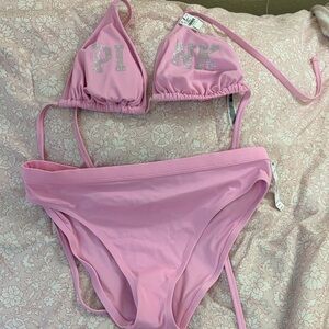 PINK Victoria's Secret Light Pink Bikini